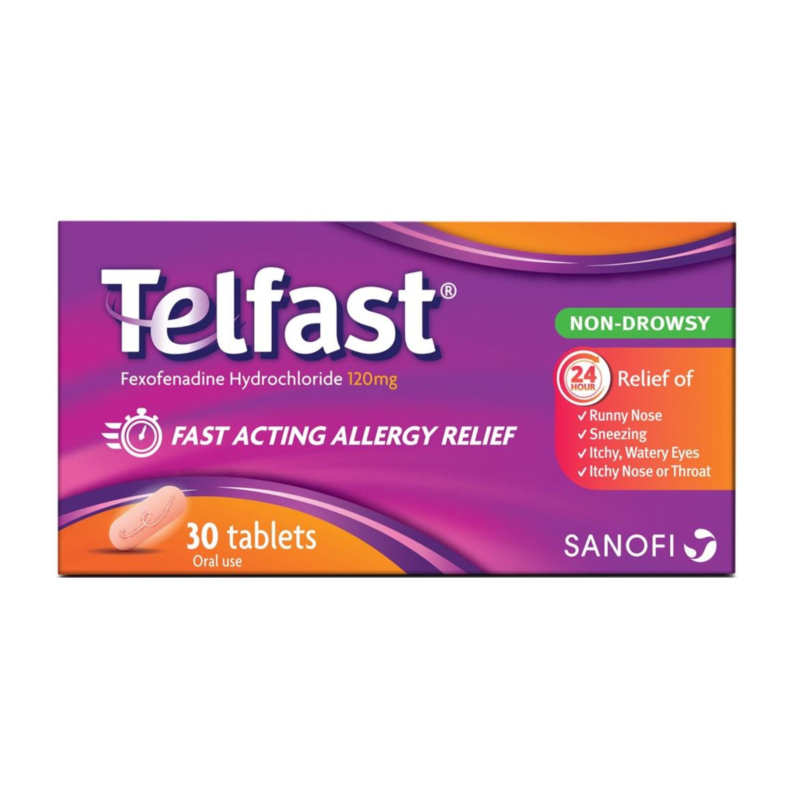 Telfast film-coated tablets