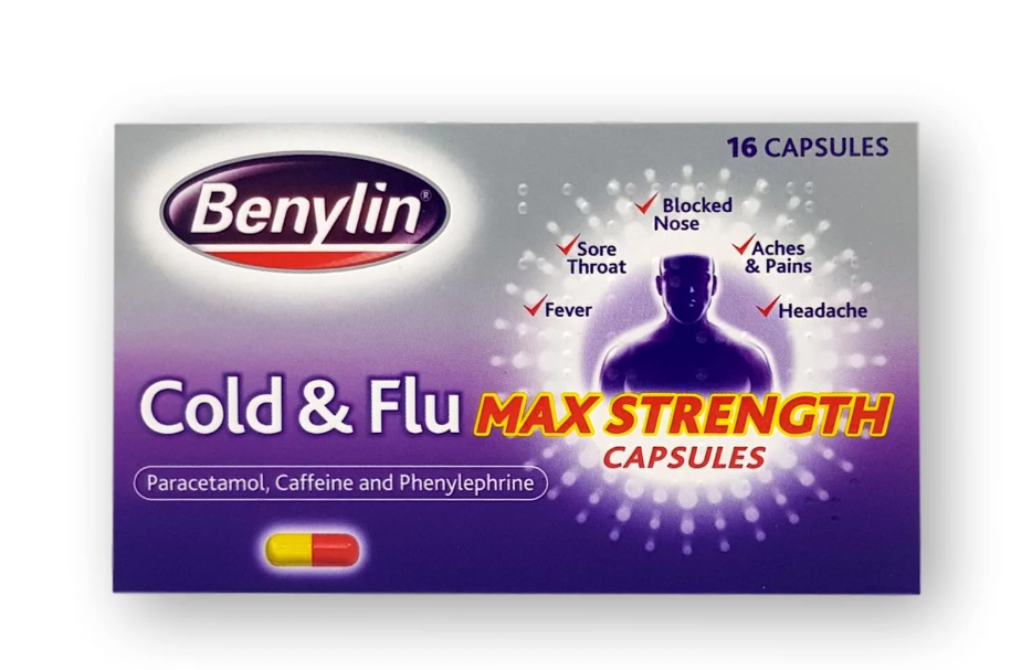 Benylin Rhume et Grippe Force Max
