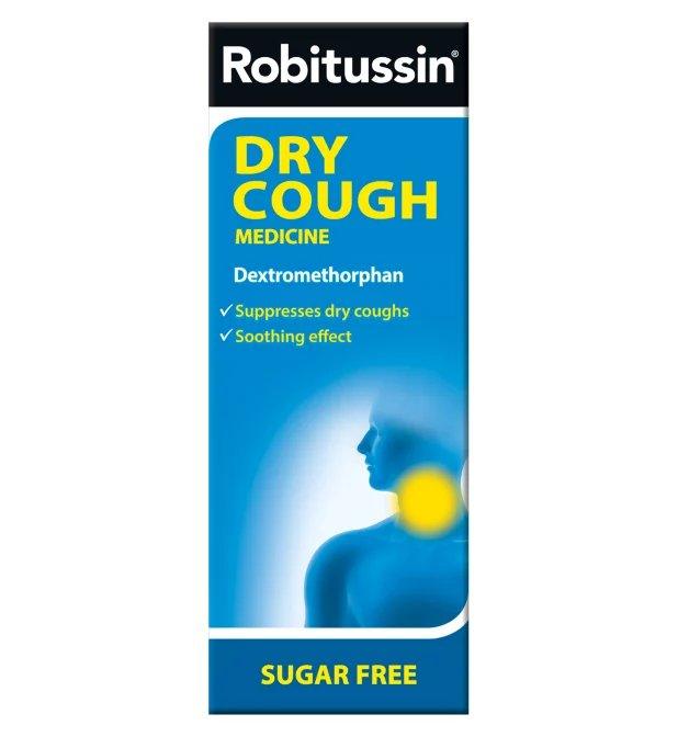 Robitussin Dry Cough 250ml - Rightangled