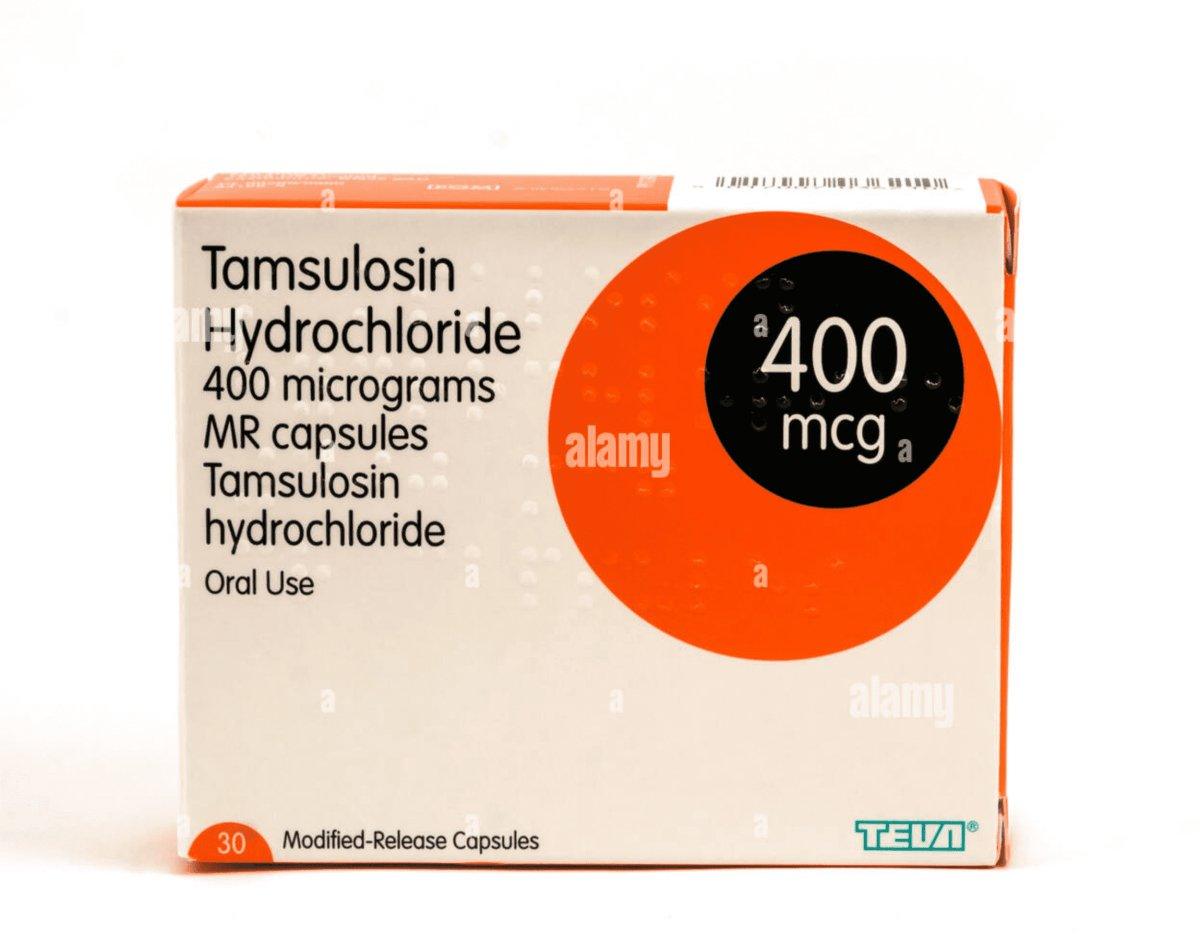 Tamsulosin 400mcg MR capsules - Rightangled